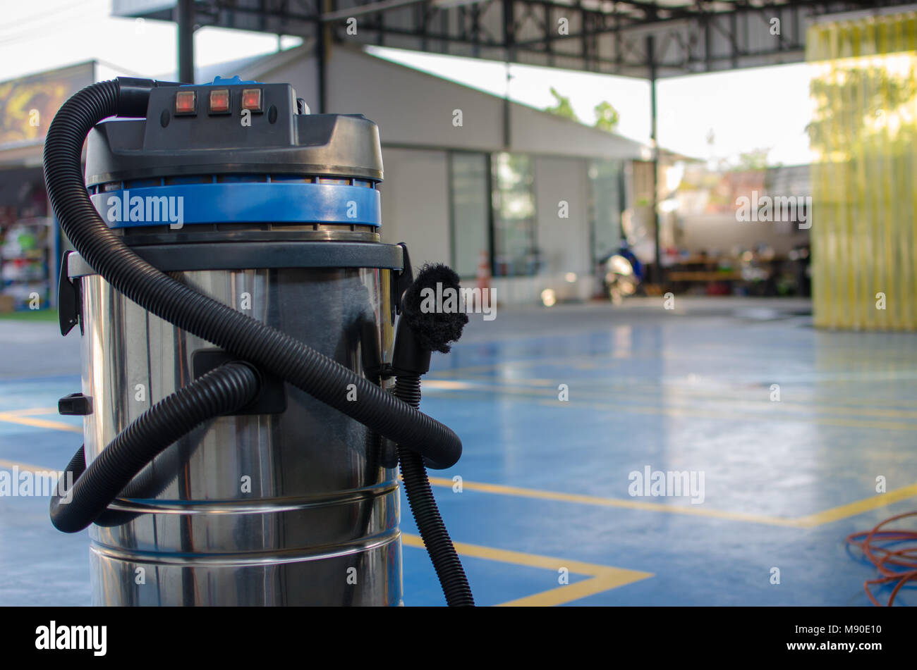 Car Wash Vacuum Cleaner >> Vacuum Cleaner At Parking Lot At Car Wash Stock Photo Car Wash Vacuum Cleaner >> Vacuum Cleaner At Parking Lot At Car Wash Stock Photo