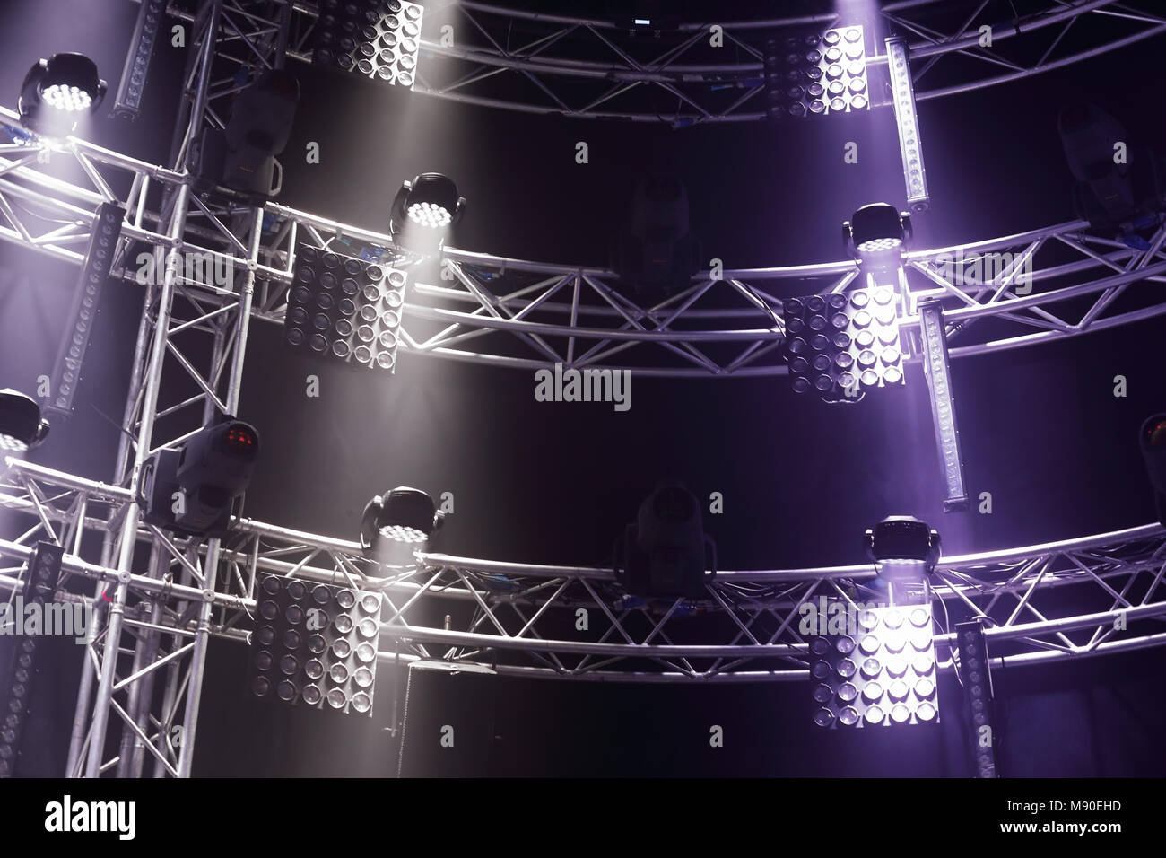 Modern shop stage lighting