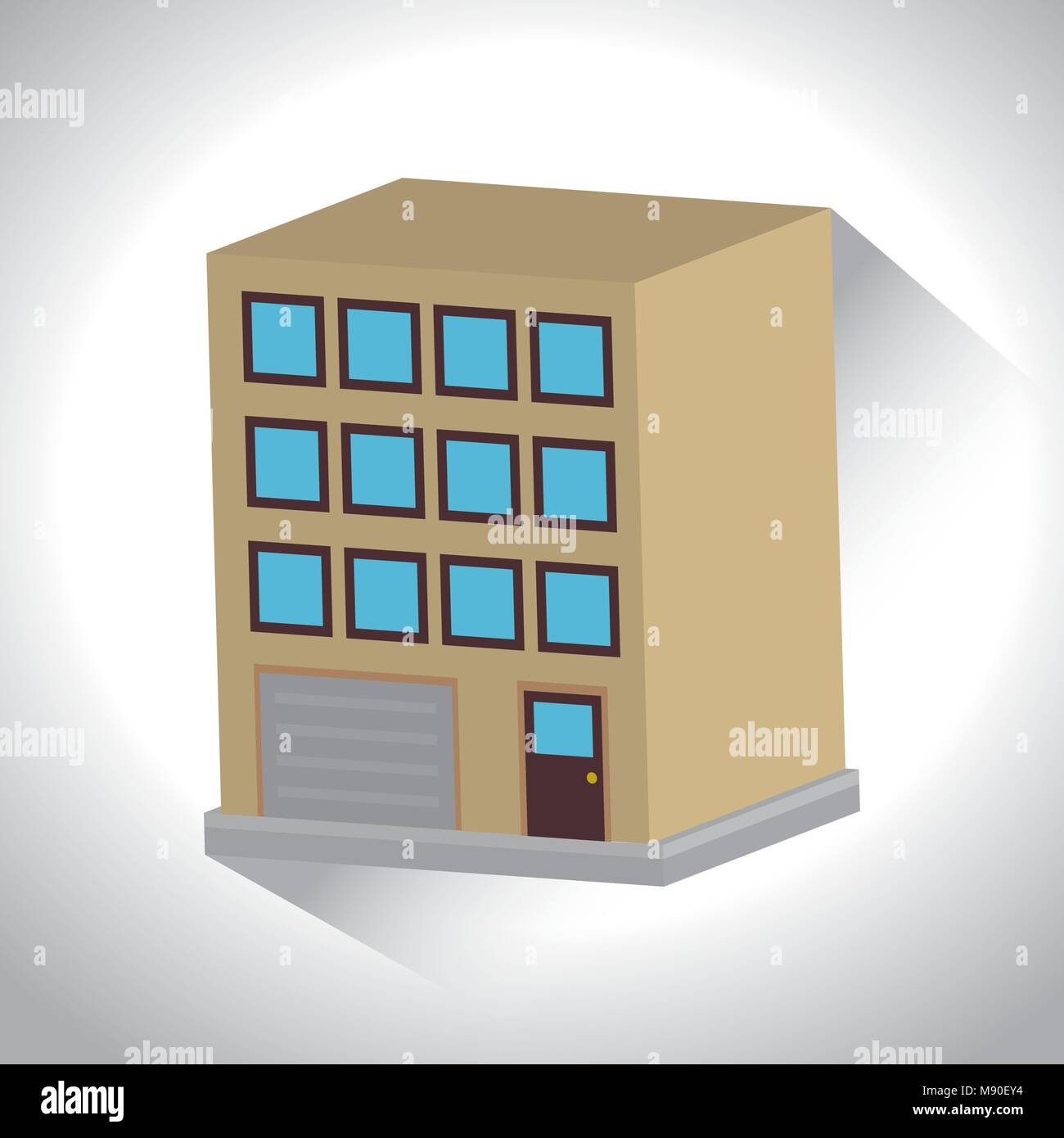 building icon design, vector illustration eps10 graphic Stock Vector ...