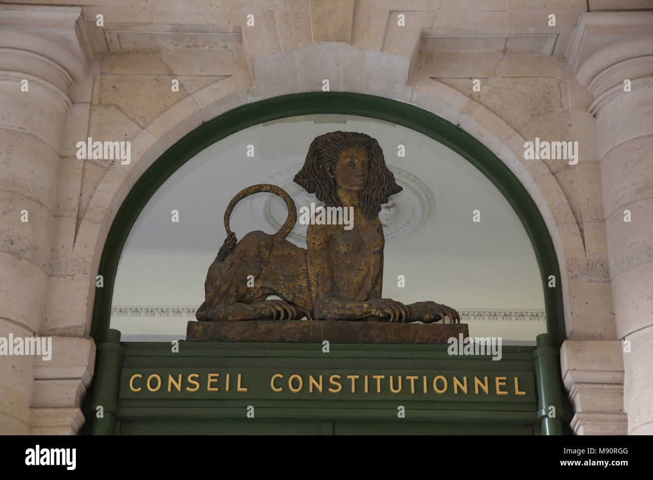 Conseil constitutionnel, Paris, France. Stock Photo