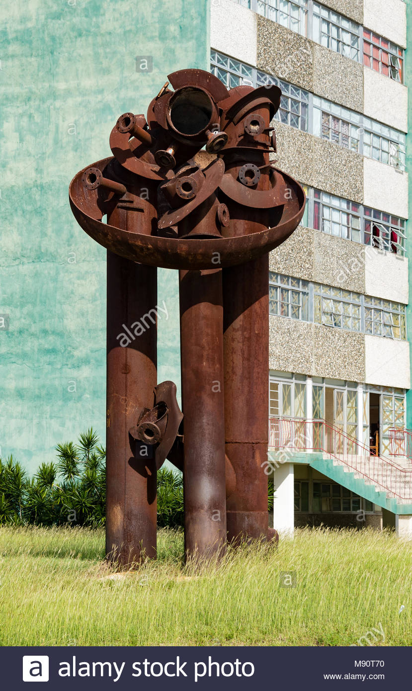 Rusted Metal Art Sculpture In High Resolution Stock Photography and