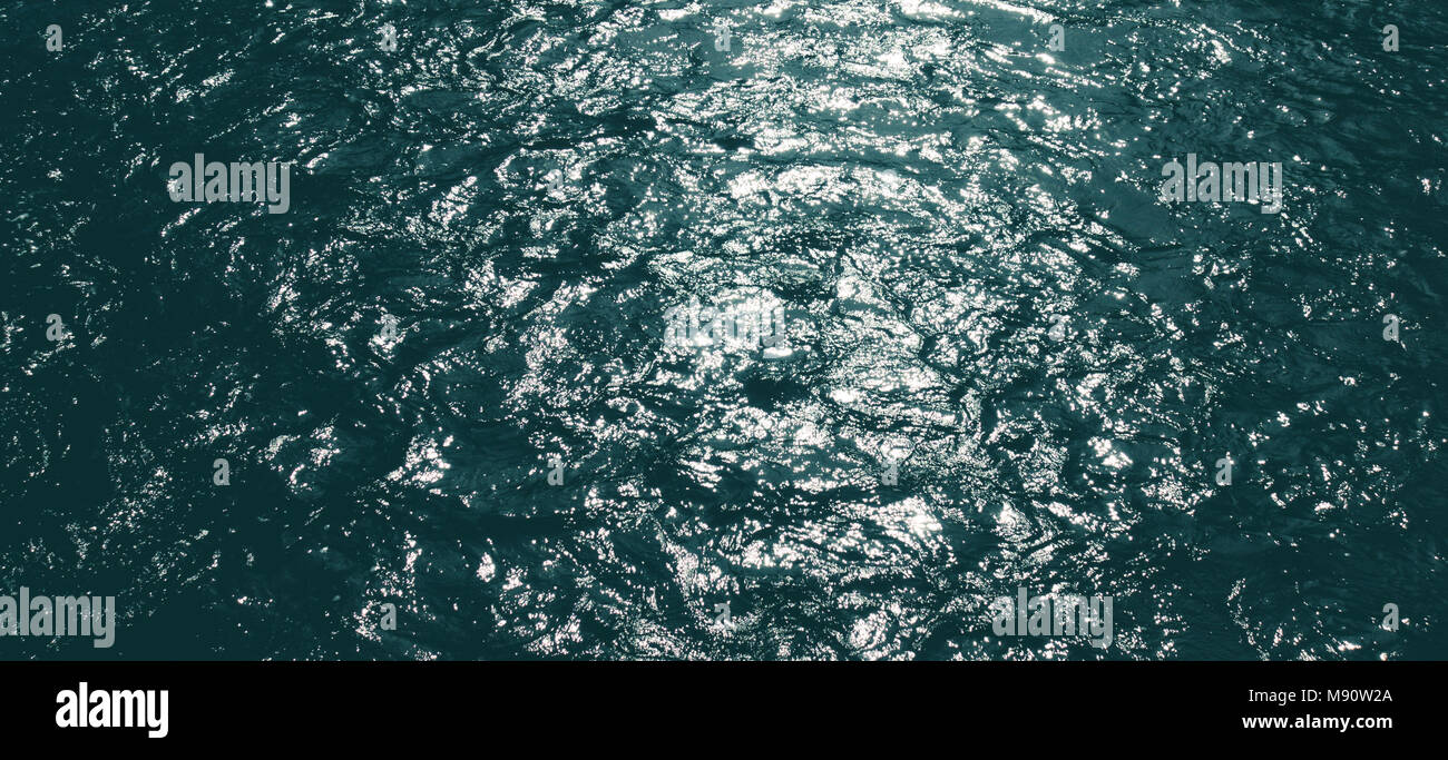 Abstract blue water for banner background Stock Photo - Alamy
