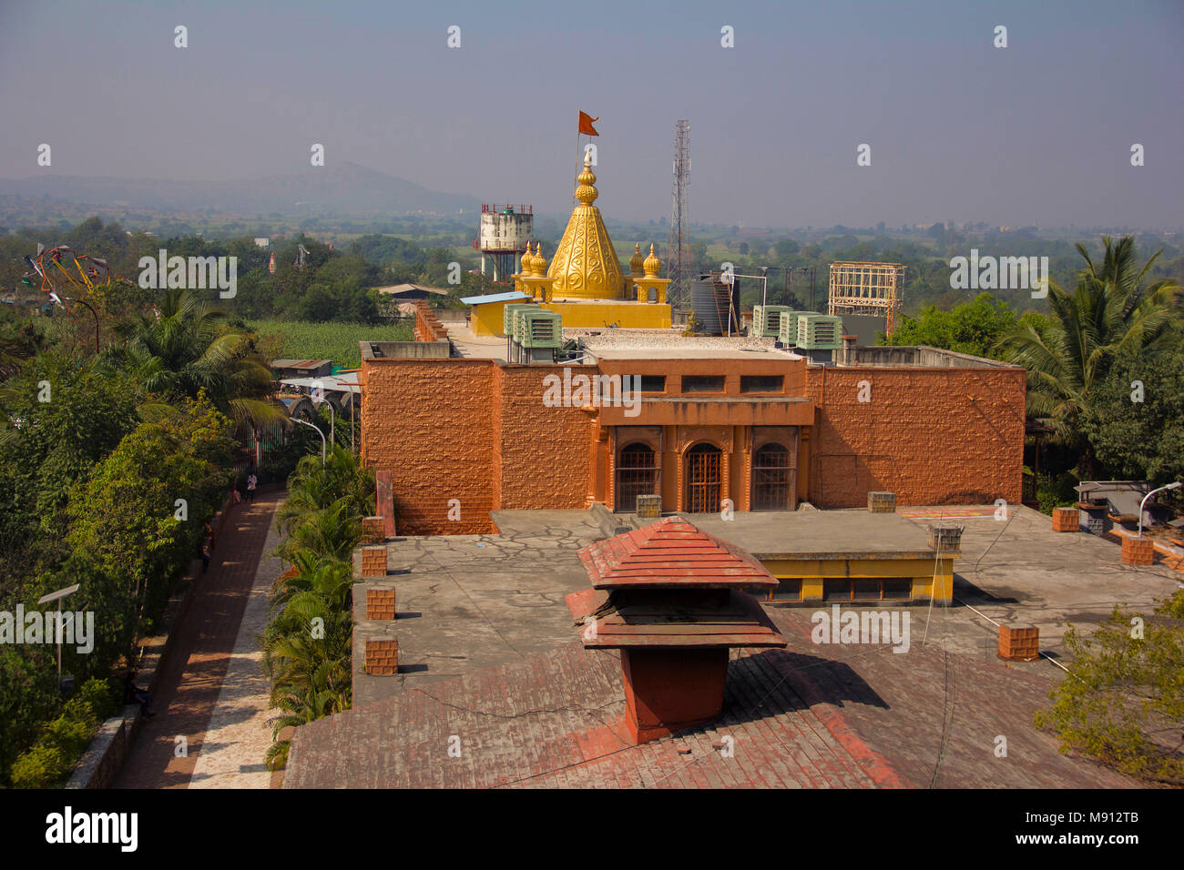 A replica of Sri Shirdi Sai Baba Sansthan at a distance of 25 km ...
