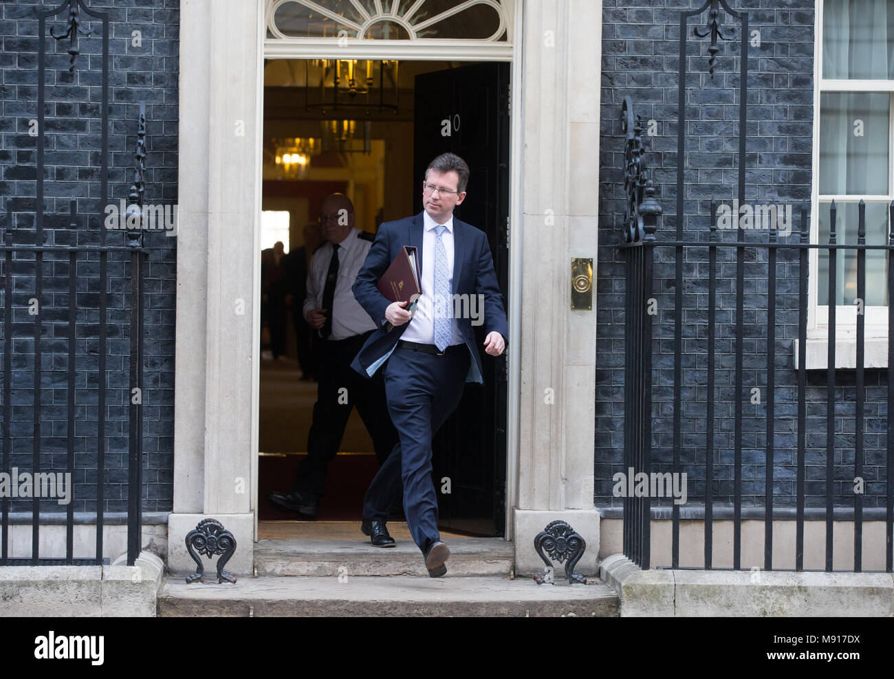 Attorney General for England and Wales and Advocate General for Northern Ireland, Jeremy Wright at Downing street for a cabinet meeting. Stock Photo