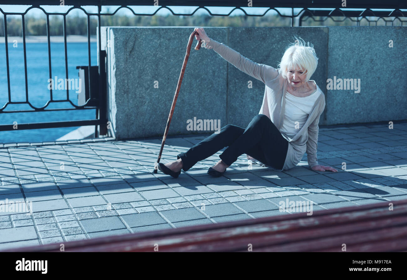 Elderly person falling hires stock photography and images Alamy