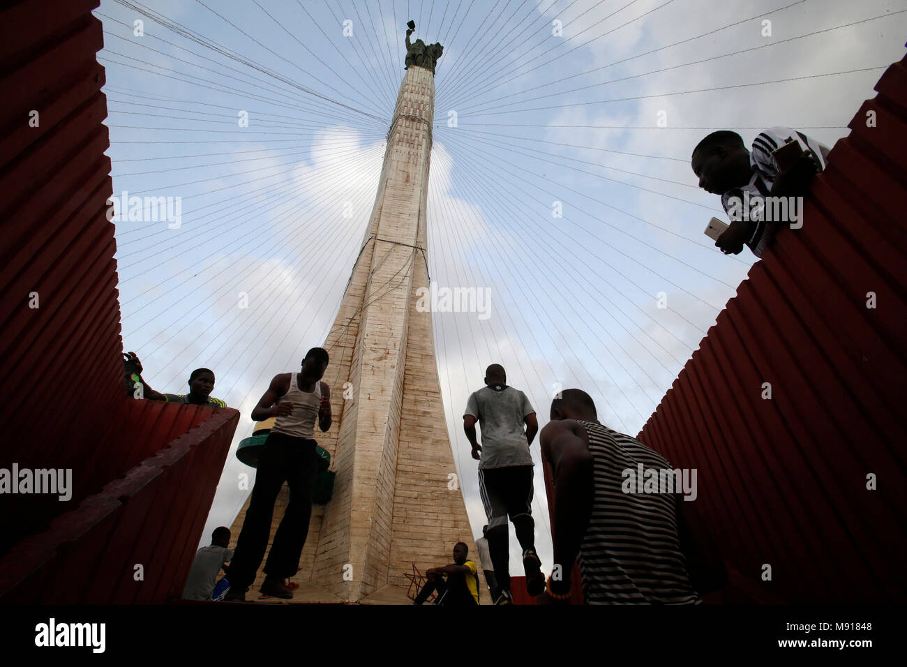 Red Star Square Red star square cotonou hi-res stock photography and images - Alamy