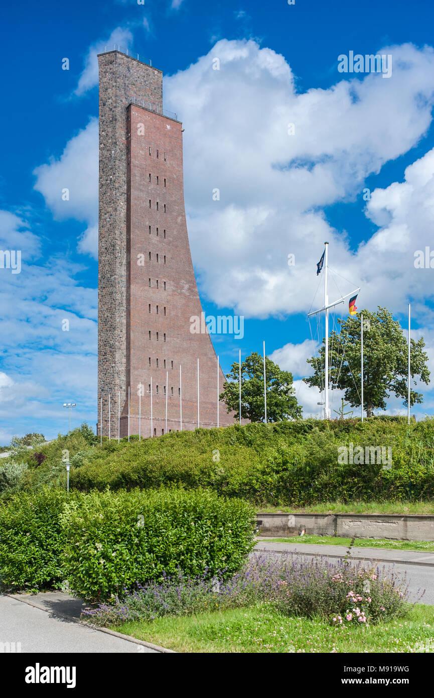 Naval memorial, Laboe, Baltic Sea, Schleswig-Holstein, Germany, Europe Stock Photo