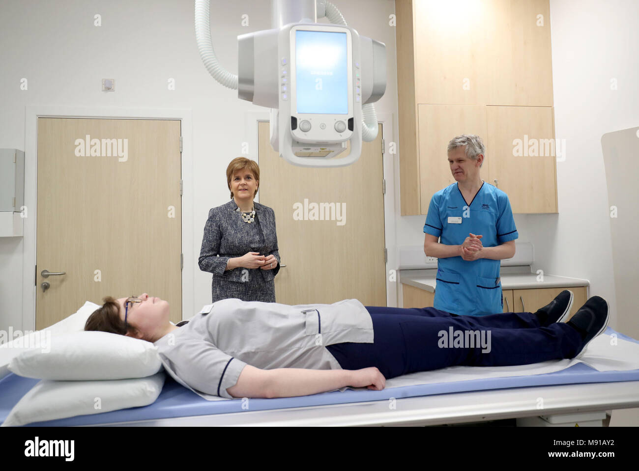 Senior radiographer colin anderson hires stock photography and images