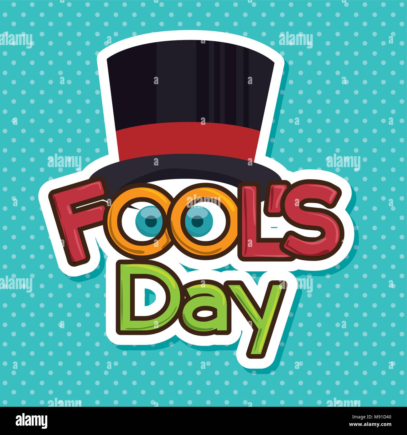 Fool Day Graphics fools day design, vector illustration eps10 graphic Stock Vector Image ...