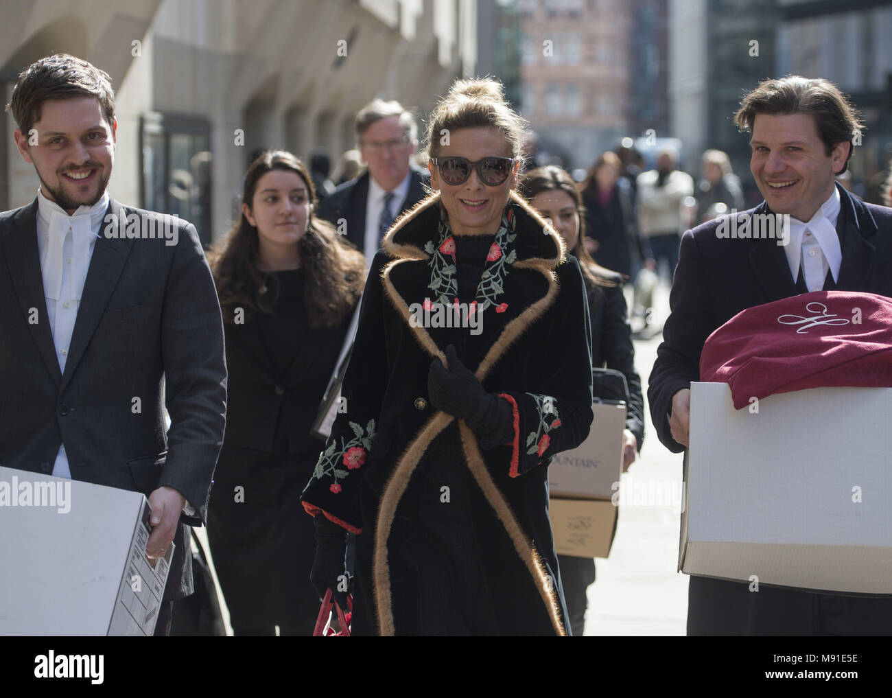 Russian housewife Tatiana Akhmedova who was awarded £453 million by a ...