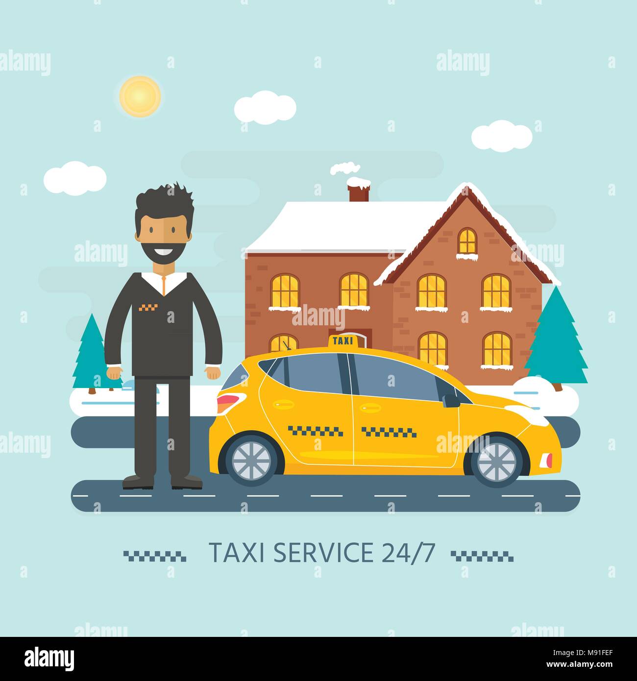 Public taxi. Богатые пассажиры рисунок.