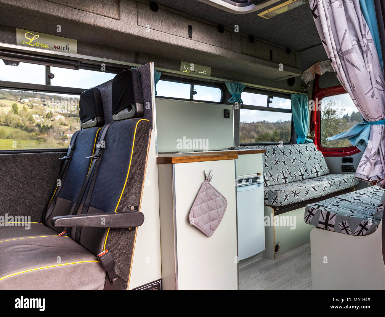Wanderlust Camper Company fleet Stock Photo Alamy