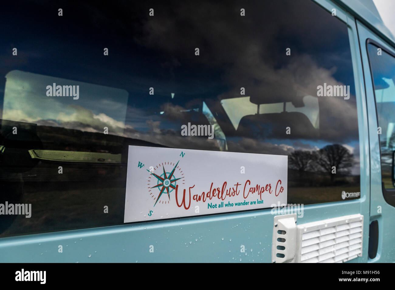 Wanderlust Camper Company fleet Stock Photo Alamy