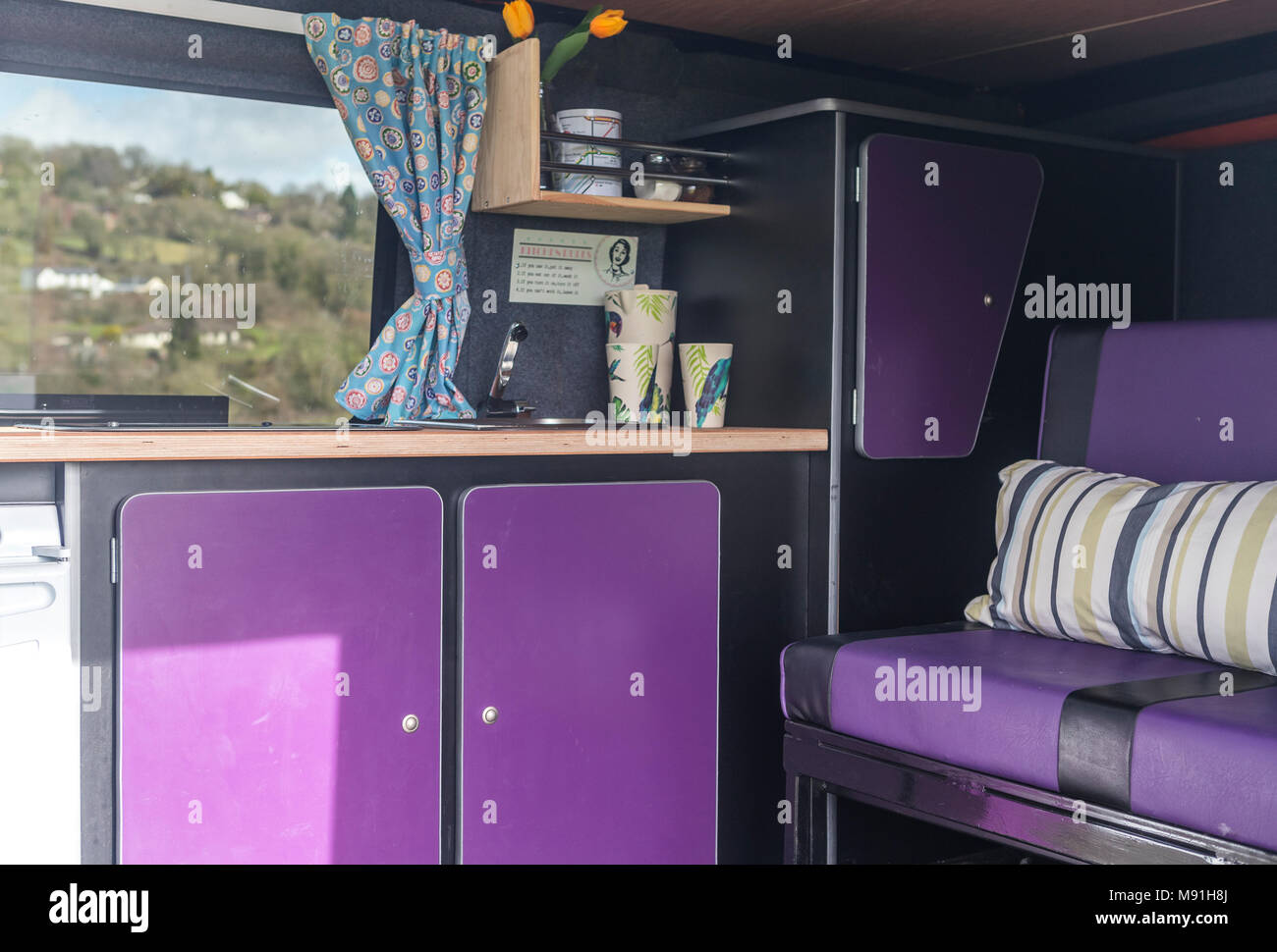 Wanderlust Camper Company fleet Stock Photo Alamy