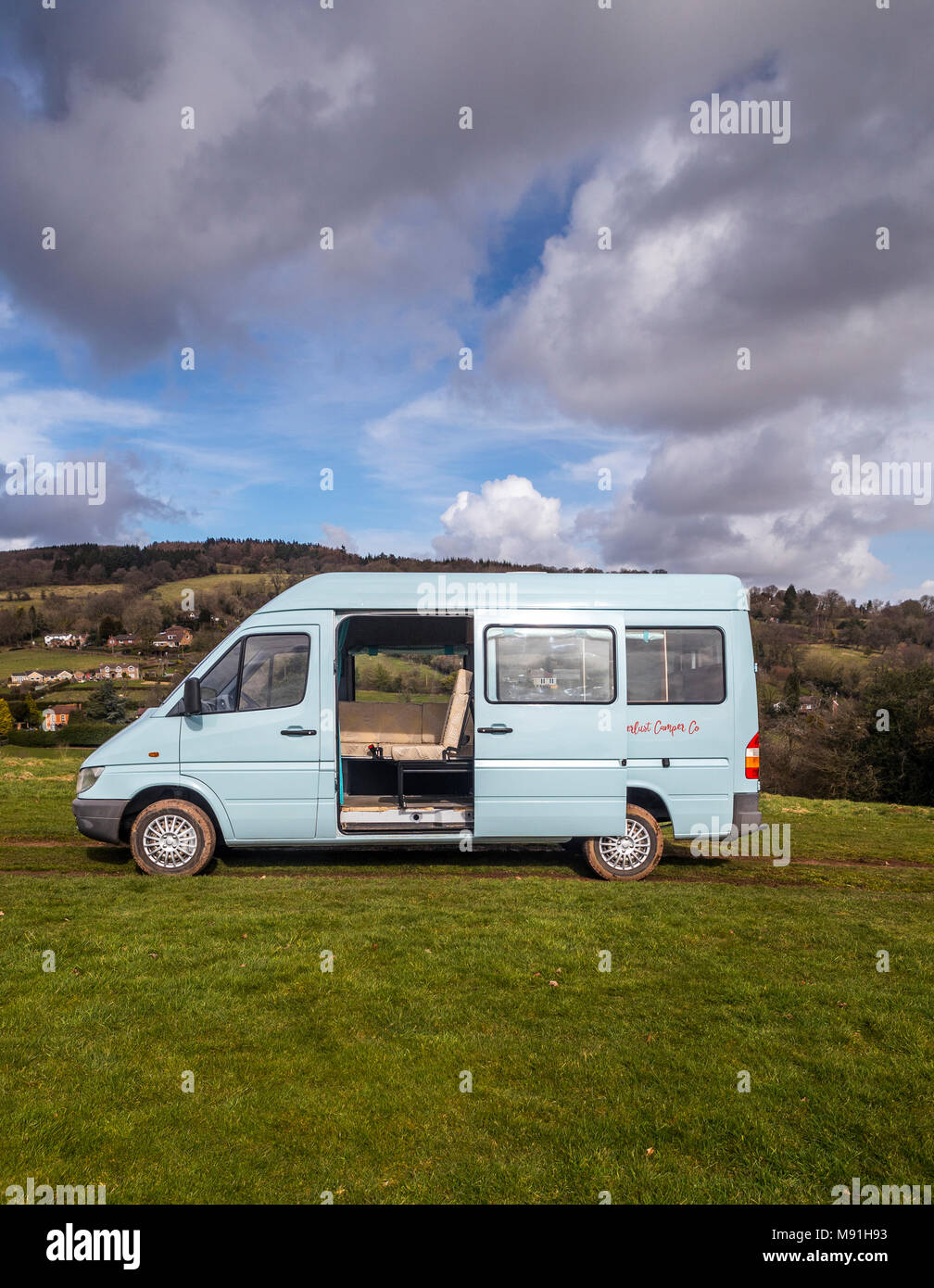 Wanderlust Camper Company fleet Stock Photo Alamy