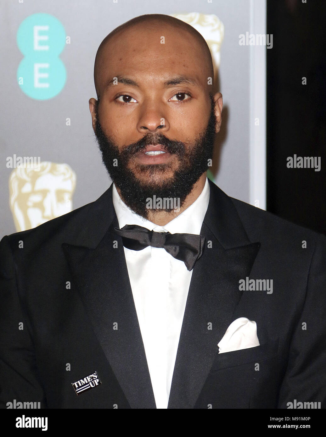 Feb 18, 2018  - Chiwetel Ejiofor attending EE British Academy Film Awards 2018 at Royal Albert Hall in London, England, UK Stock Photo