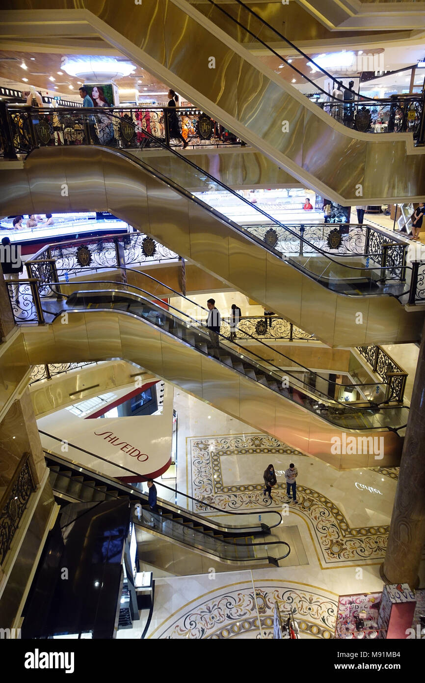 Trang Tien Plaza, luxuary department store. Hanoi. Vietnam Stock Photo