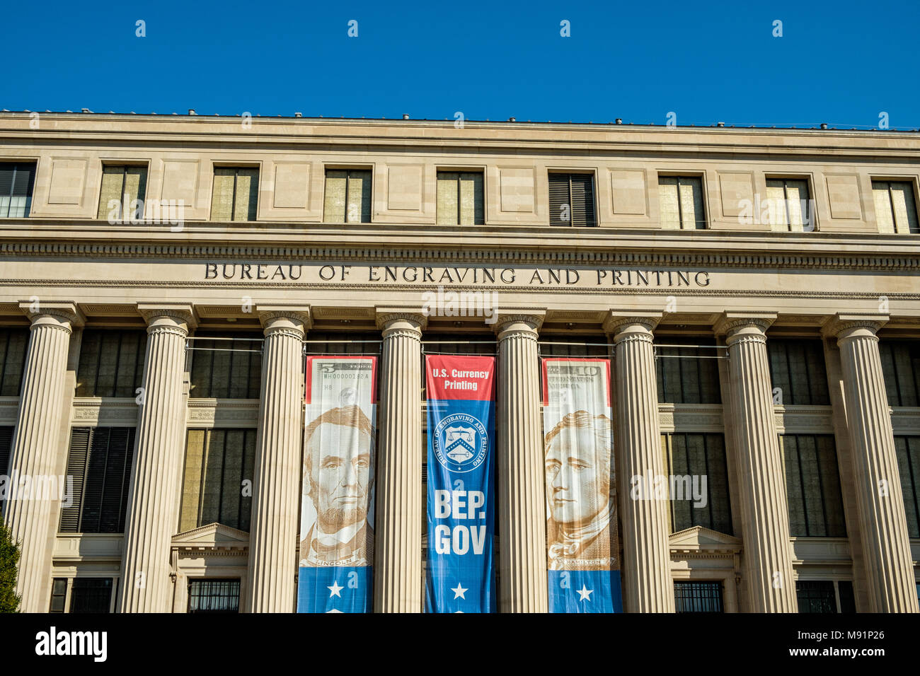 Bureau engraving printing washington dc hires stock photography and