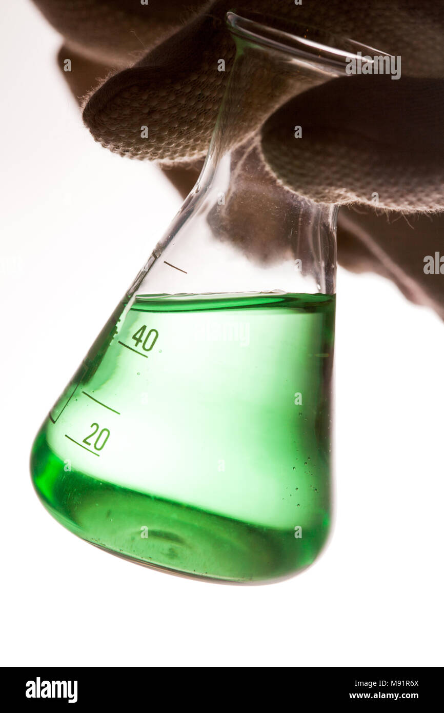The conical flask Stock Photo - Alamy