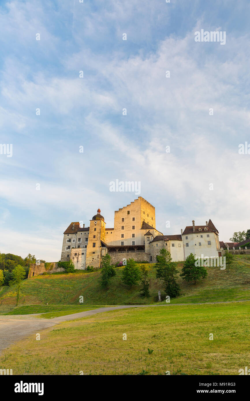 Burg Clam, Klam, Mühlviertel, Oberösterreich, Österreich, Europa, ÖffentlicherGrund, Europa, Bezirk Perg Stock Photo
