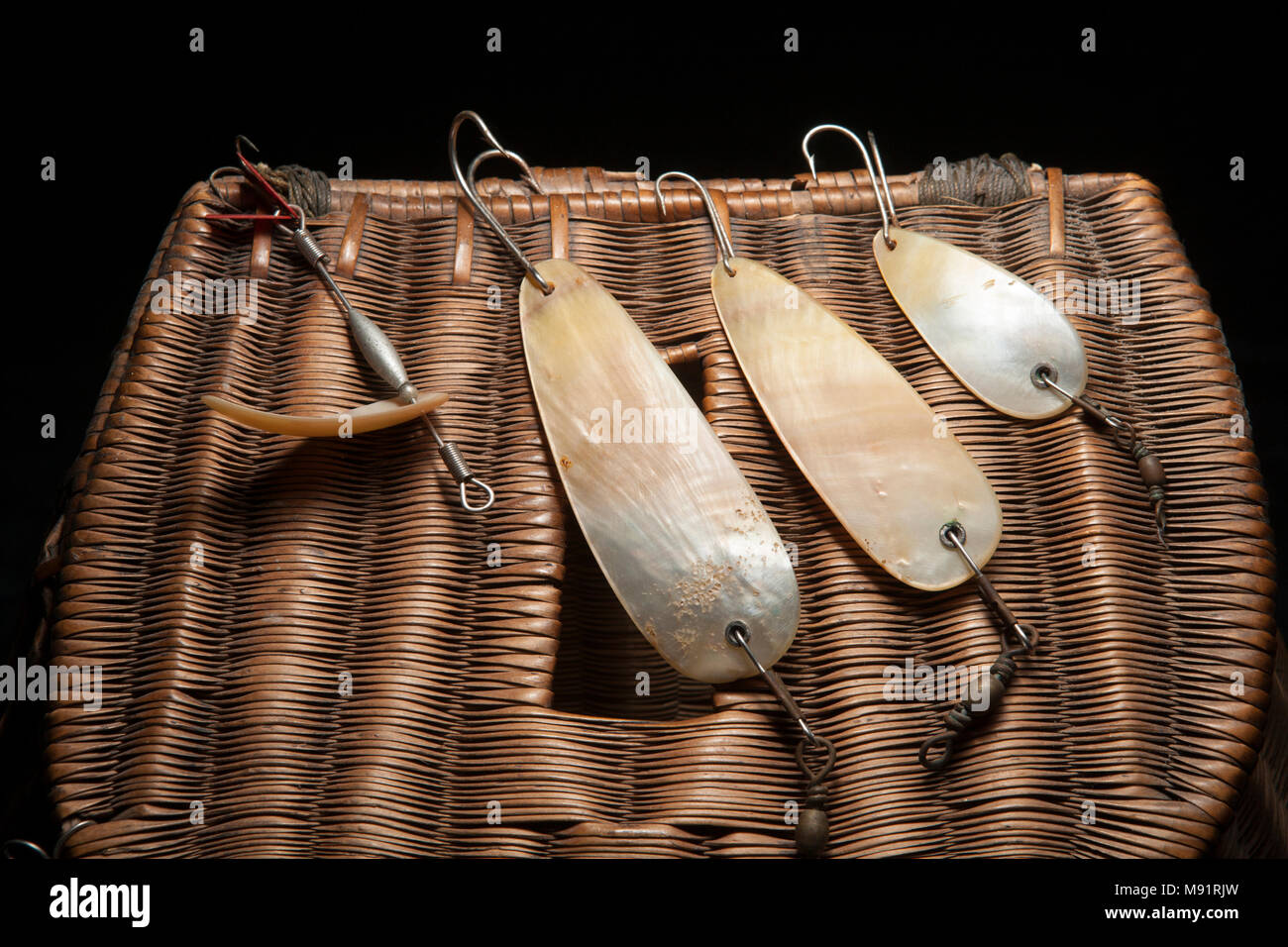 Vintage fishing lure hi-res stock photography and images - Alamy