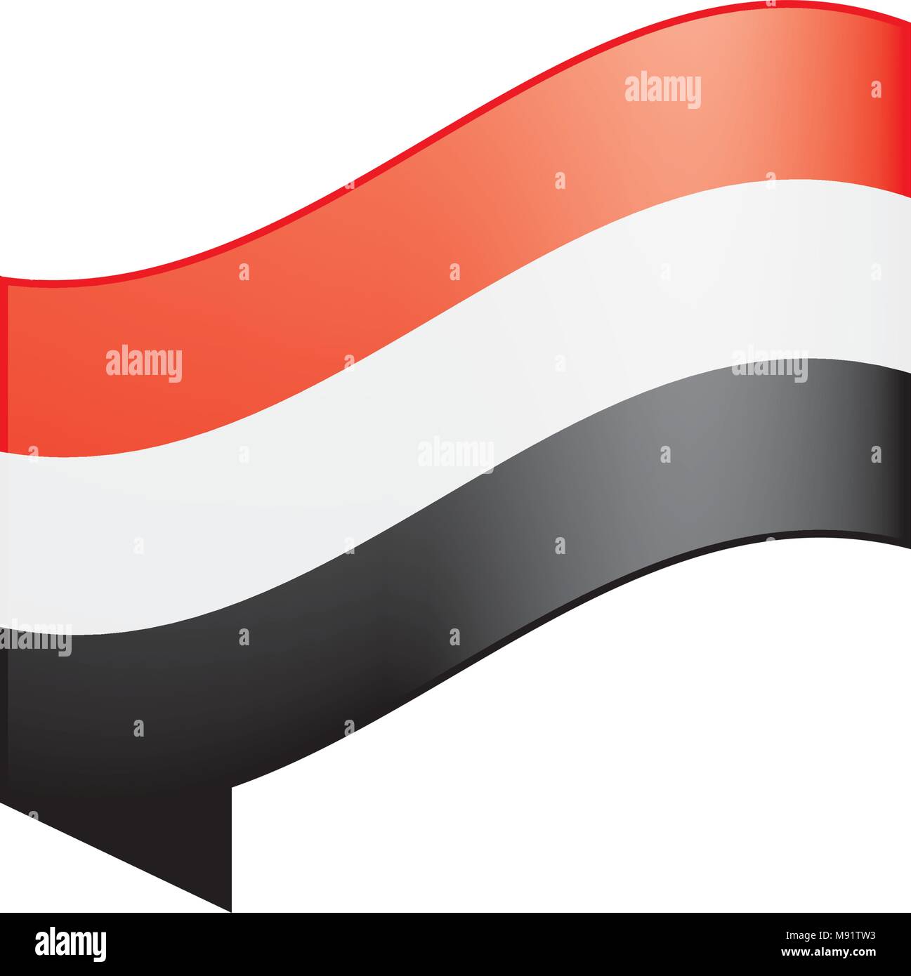 Yemeni flag, vector illustration Stock Vector Image & Art Alamy