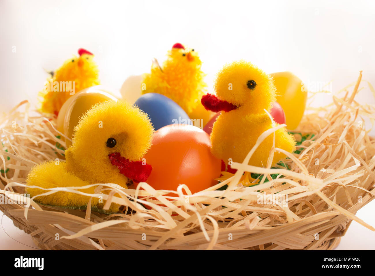 Duck Incubator Her Eggs On The Straw Nest Stock Photo - Download Image Now  - Animal Egg, Animal Nest, Duck - Bird - iStock