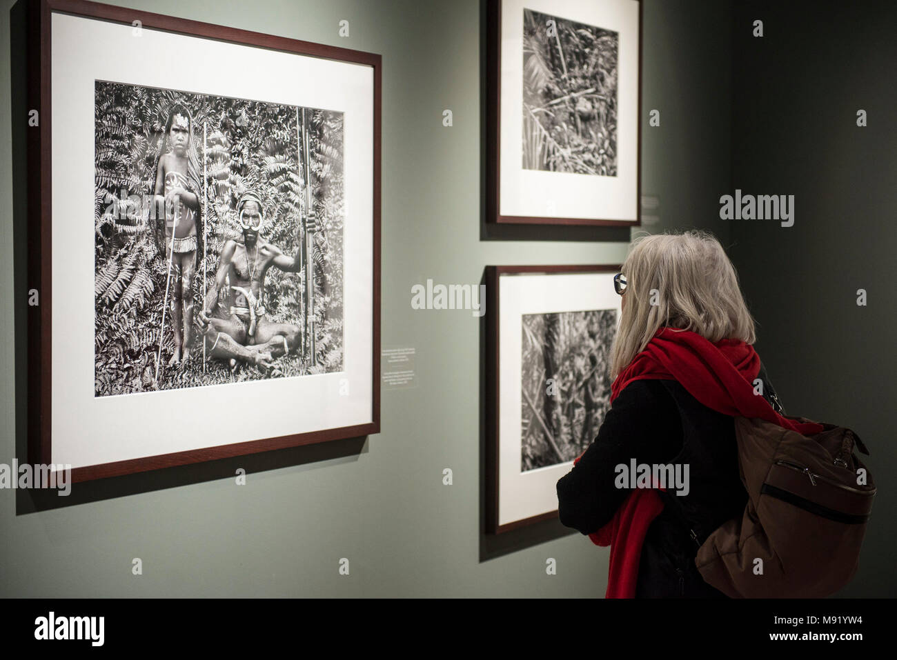 Turin, Italy. 21st March, 2018.  Photo exhibition Genesis Sebastiao Salgado at the Reggia di Venaria in Turin Credit: Stefano Guidi/ZUMA Wire/Alamy Live News Stock Photo