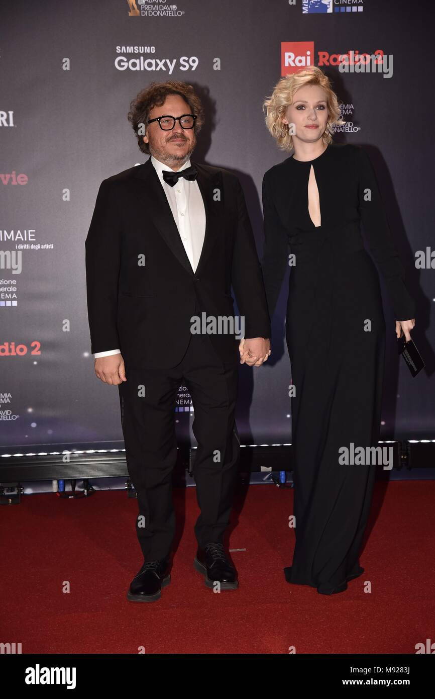 Rome, Italy. 21st Mar, 2018. Rome, Studies De Paolis Red Carpet Of the