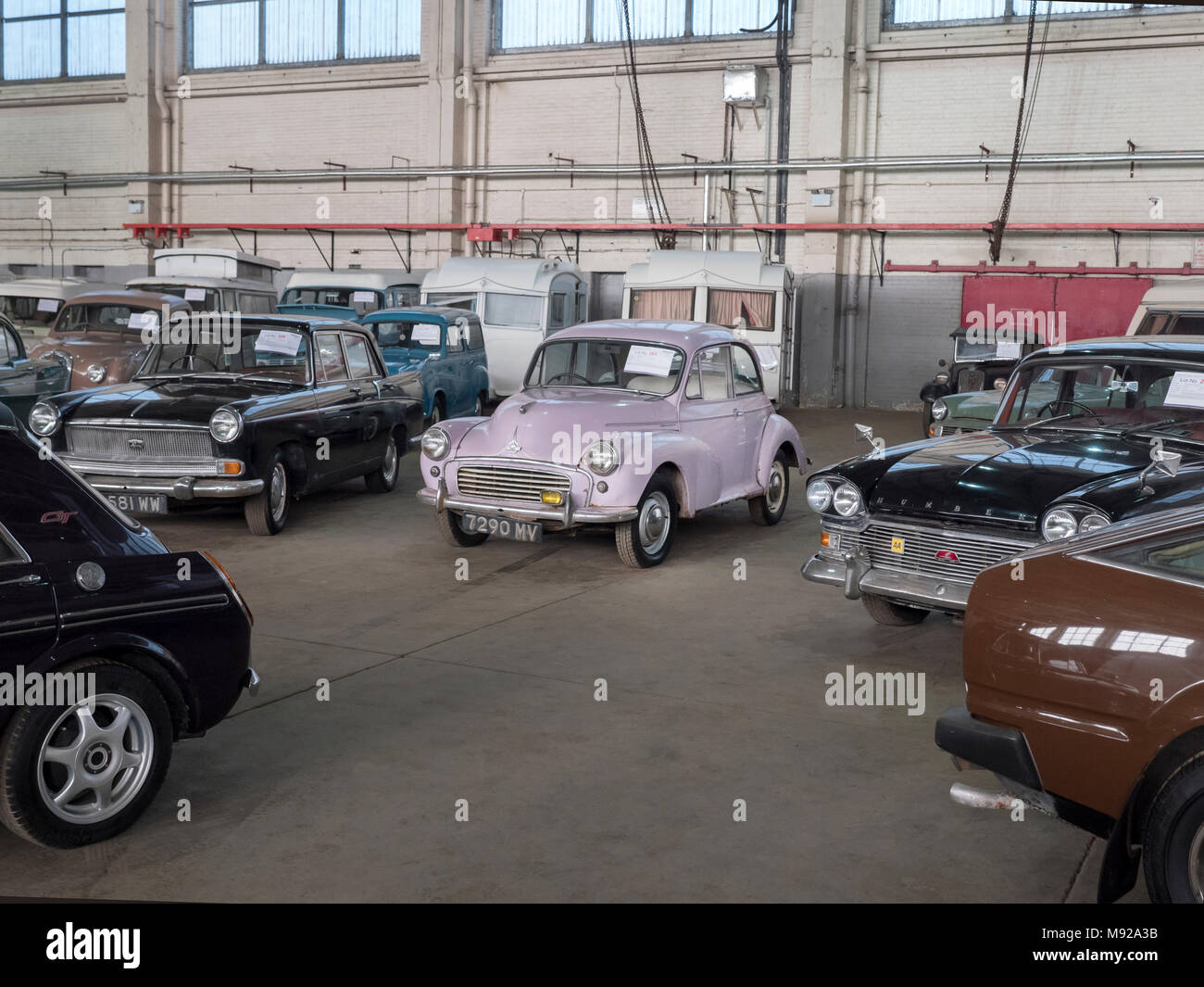 Bicester, UK. 21st March, 2018. The Affordable Classics Car sale from