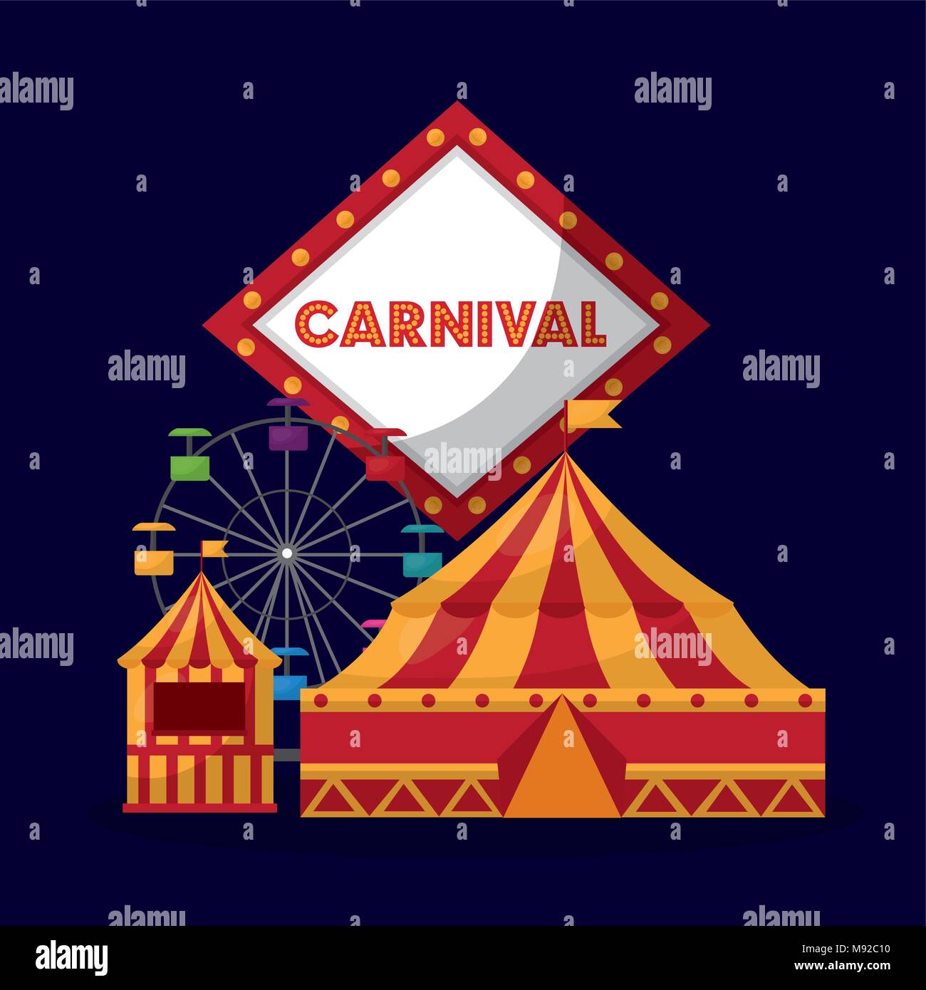 carnival fair festival Stock Vector Image & Art - Alamy