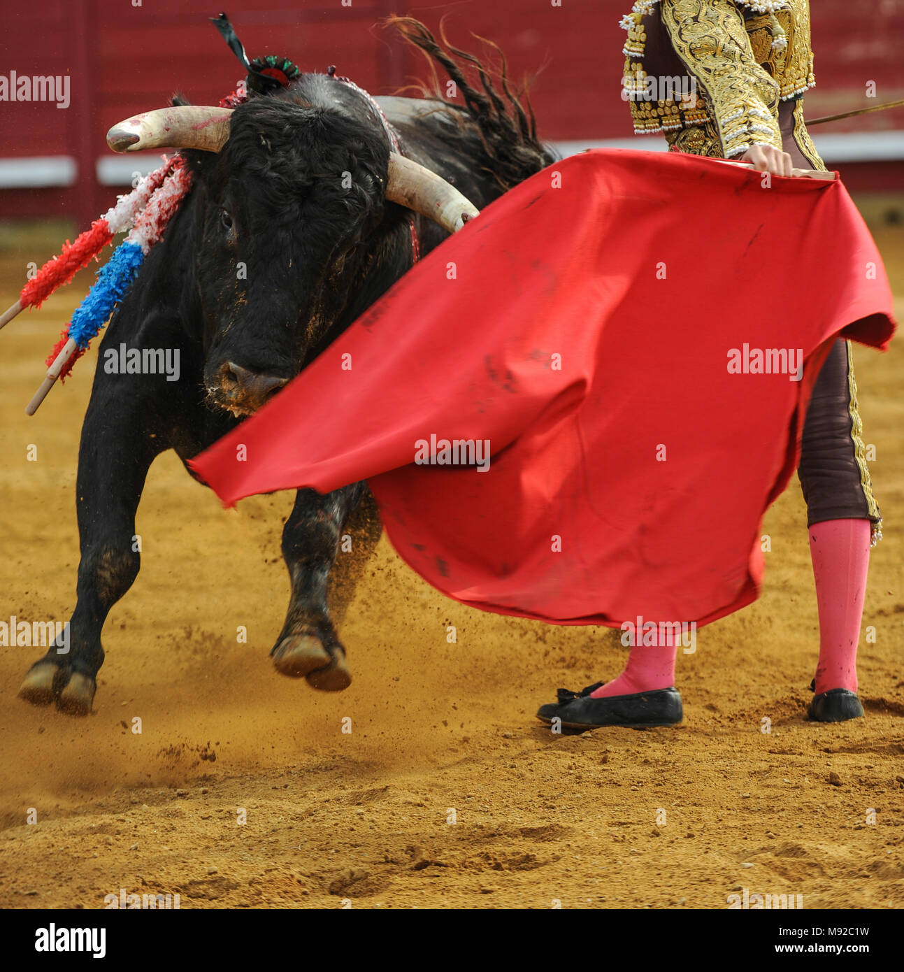 El Toro Bullfigth corrida Stock Photo Alamy