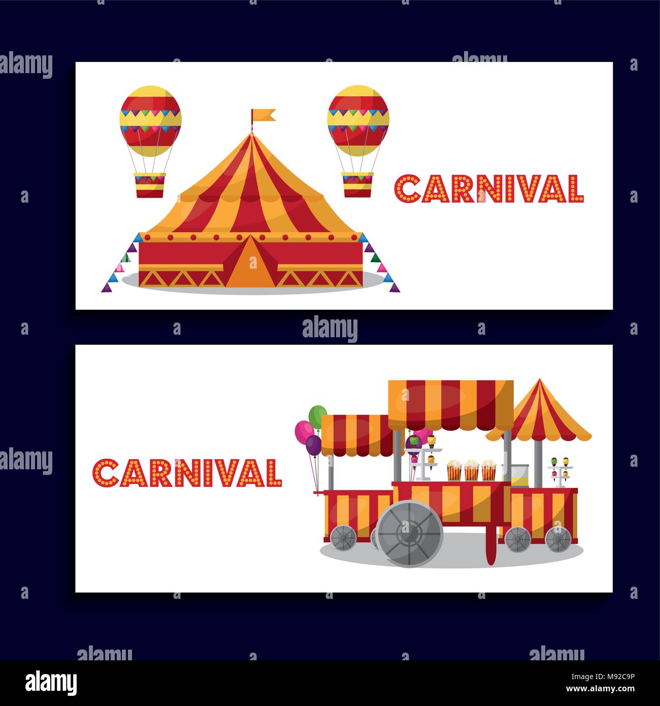 carnival fair festival Stock Vector Image & Art - Alamy