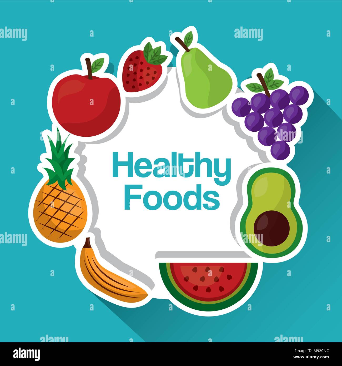 healthy foods lifestyle Stock Vector Image & Art Alamy