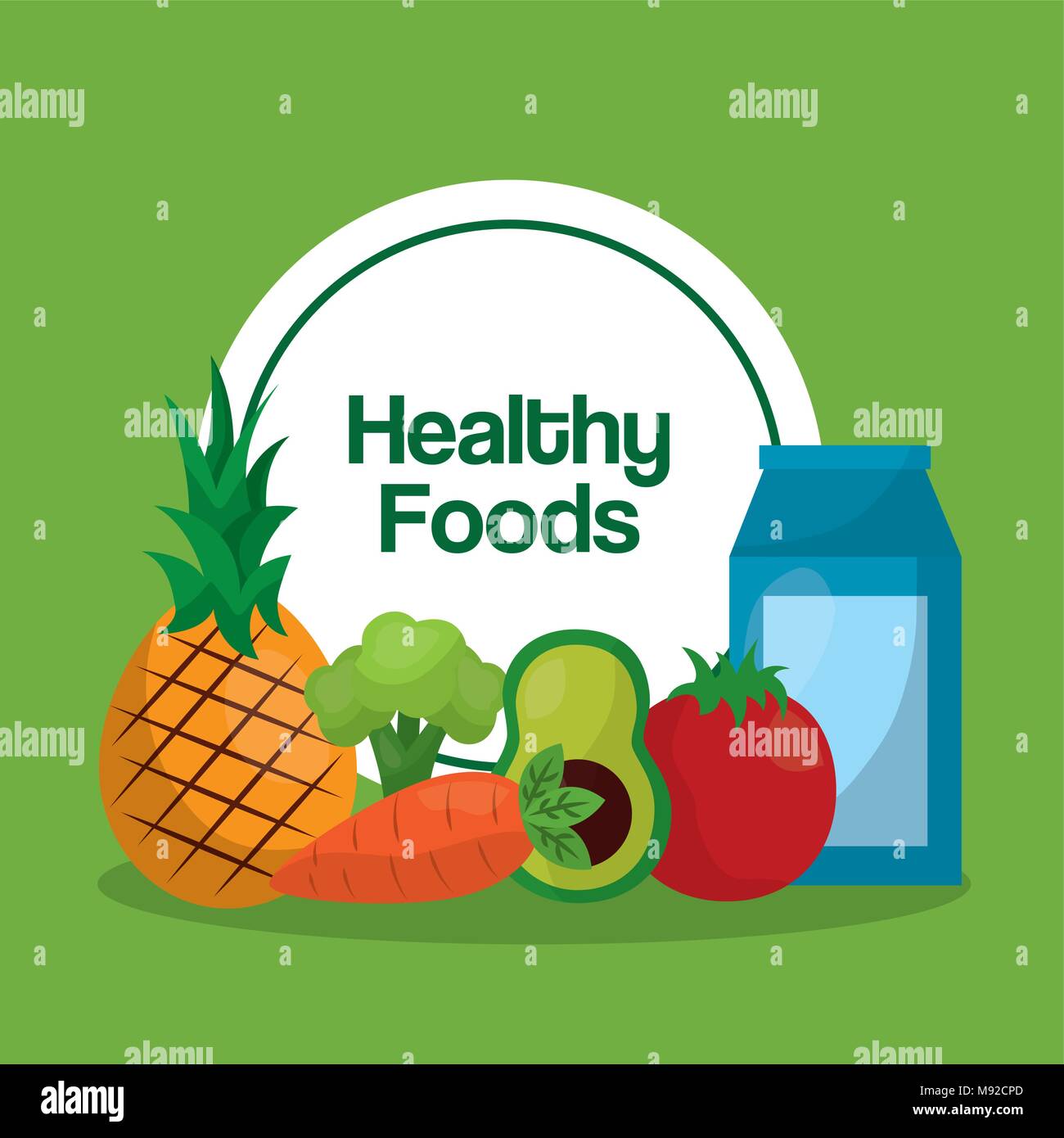 healthy foods lifestyle Stock Vector Image & Art Alamy