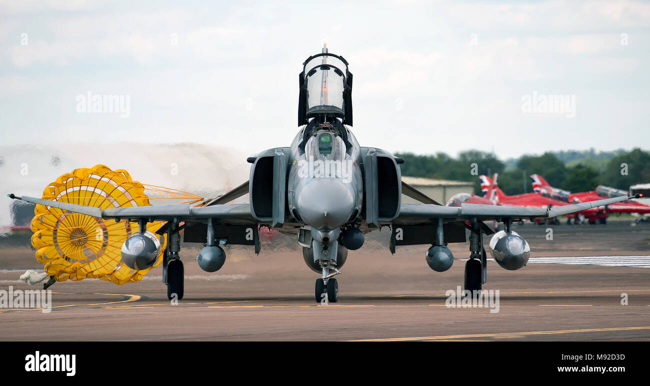 Phantoms at RIAT airshow Fairford UK 2017 Stock Photo