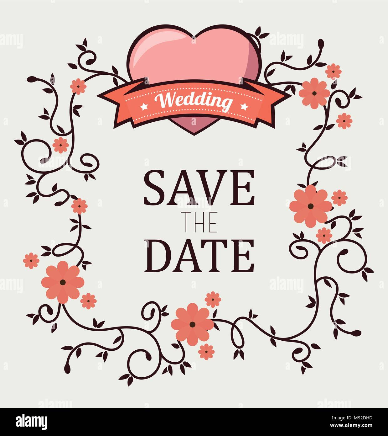 wedding invitation design Stock Vector Image & Art Alamy