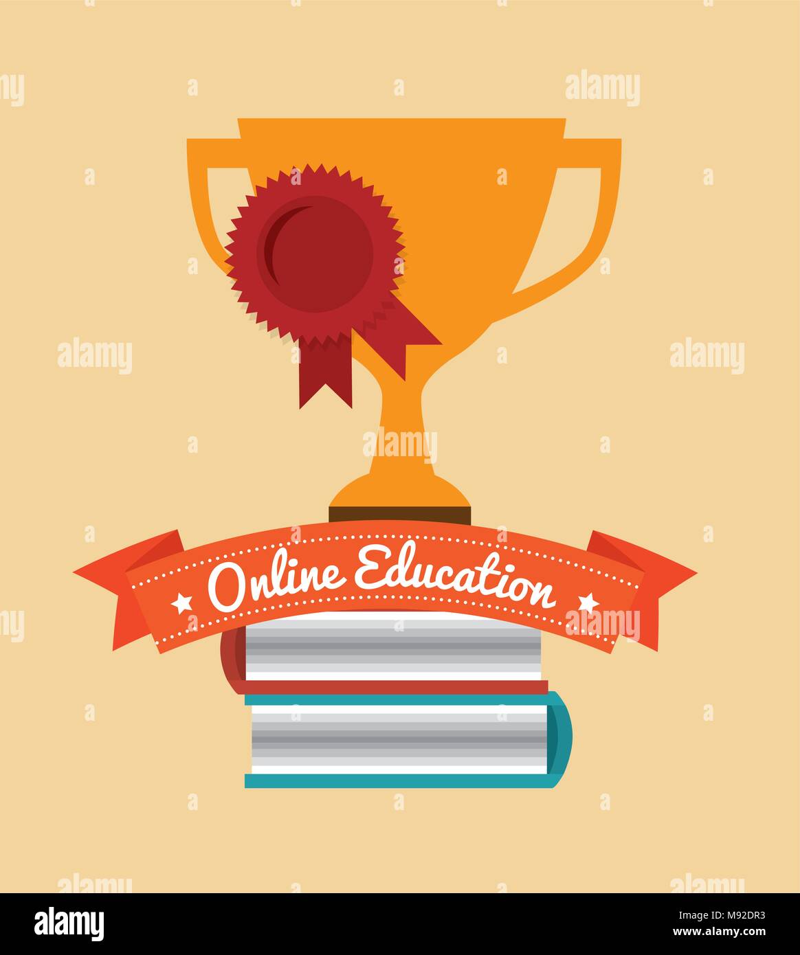 Online Education Design Stock Vector Image Art Alamy