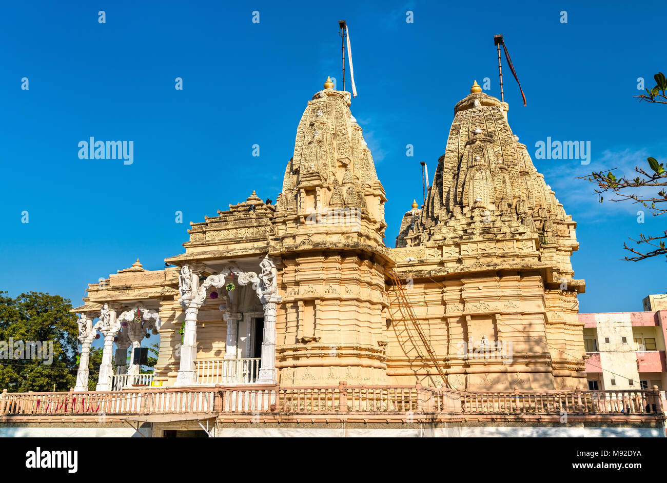 Parmar Kshatriya Jain Temple of Pavagadh - Gujarat, India Stock Photo