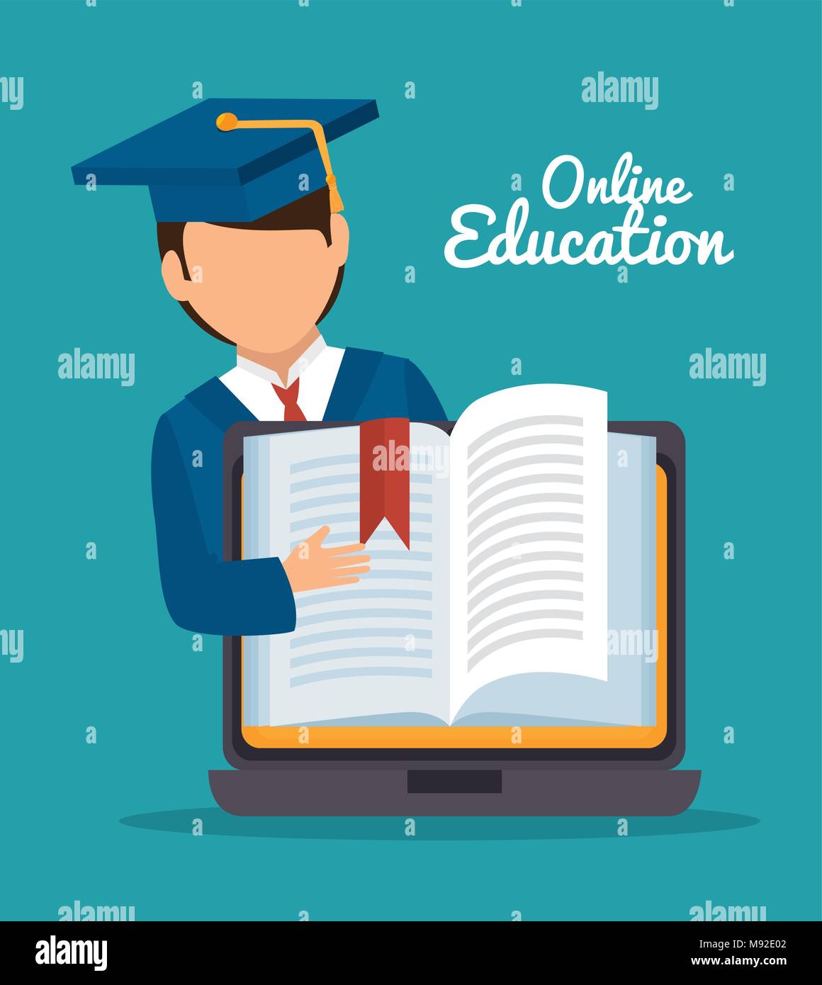 online education design Stock Vector Image & Art - Alamy