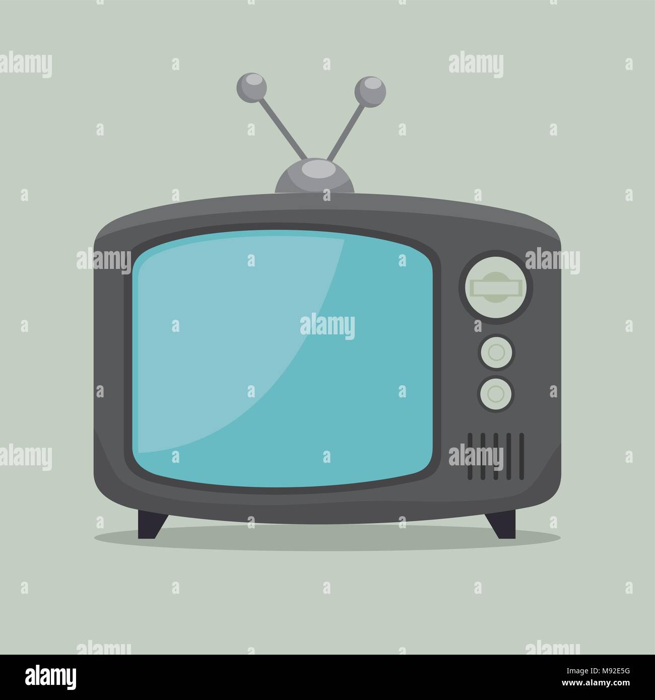 old tv design Stock Vector Image & Art - Alamy