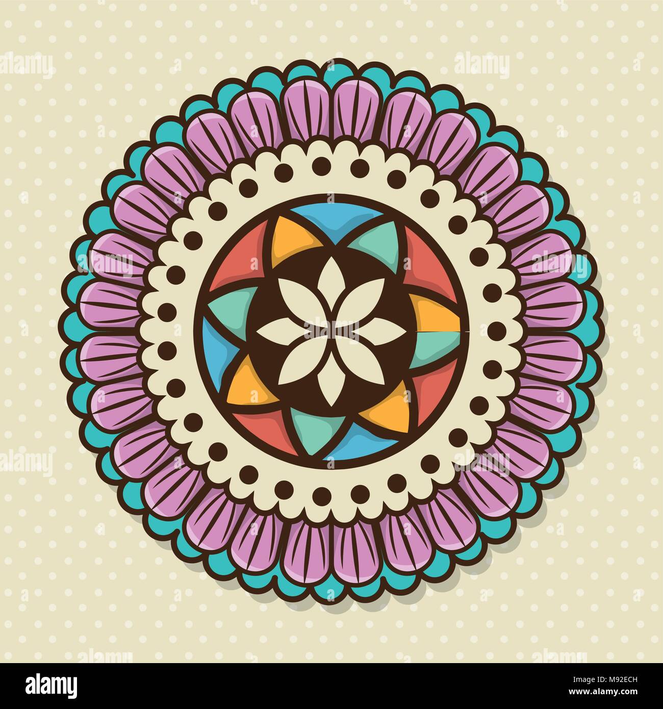 bohemian background design Stock Vector Image & Art - Alamy