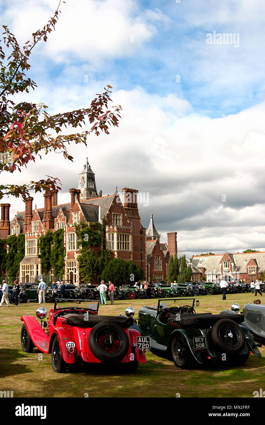 Lagonda M45 vintage cars at Lagonda Club AGM 2005 at Aldermaston Manor