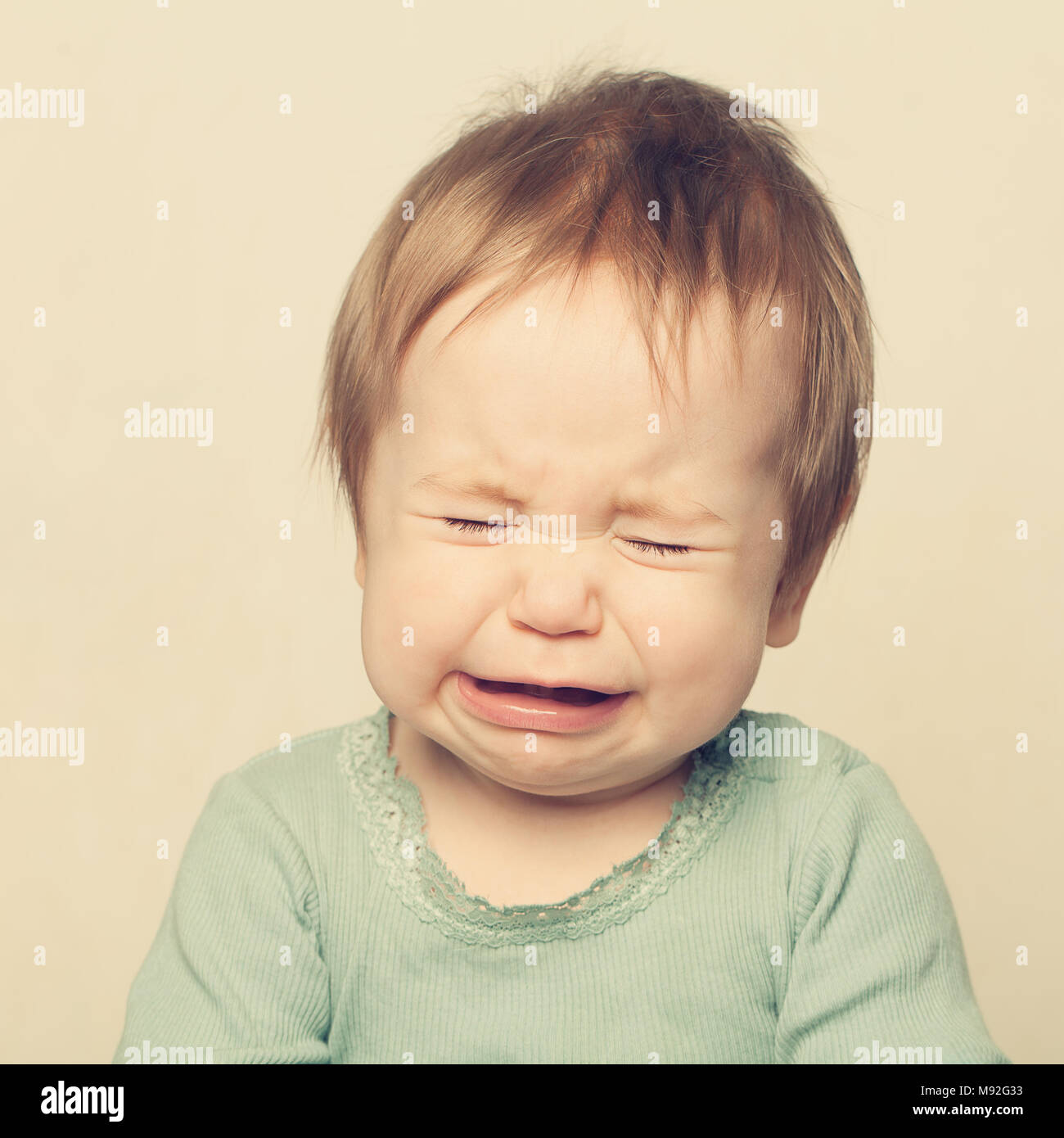 Crying baby hi-res stock photography and images - Alamy