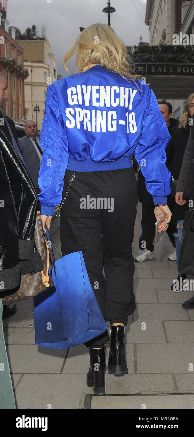 Celebrities at the Claridges Hotel in Mayfair Featuring: Tallia Storm