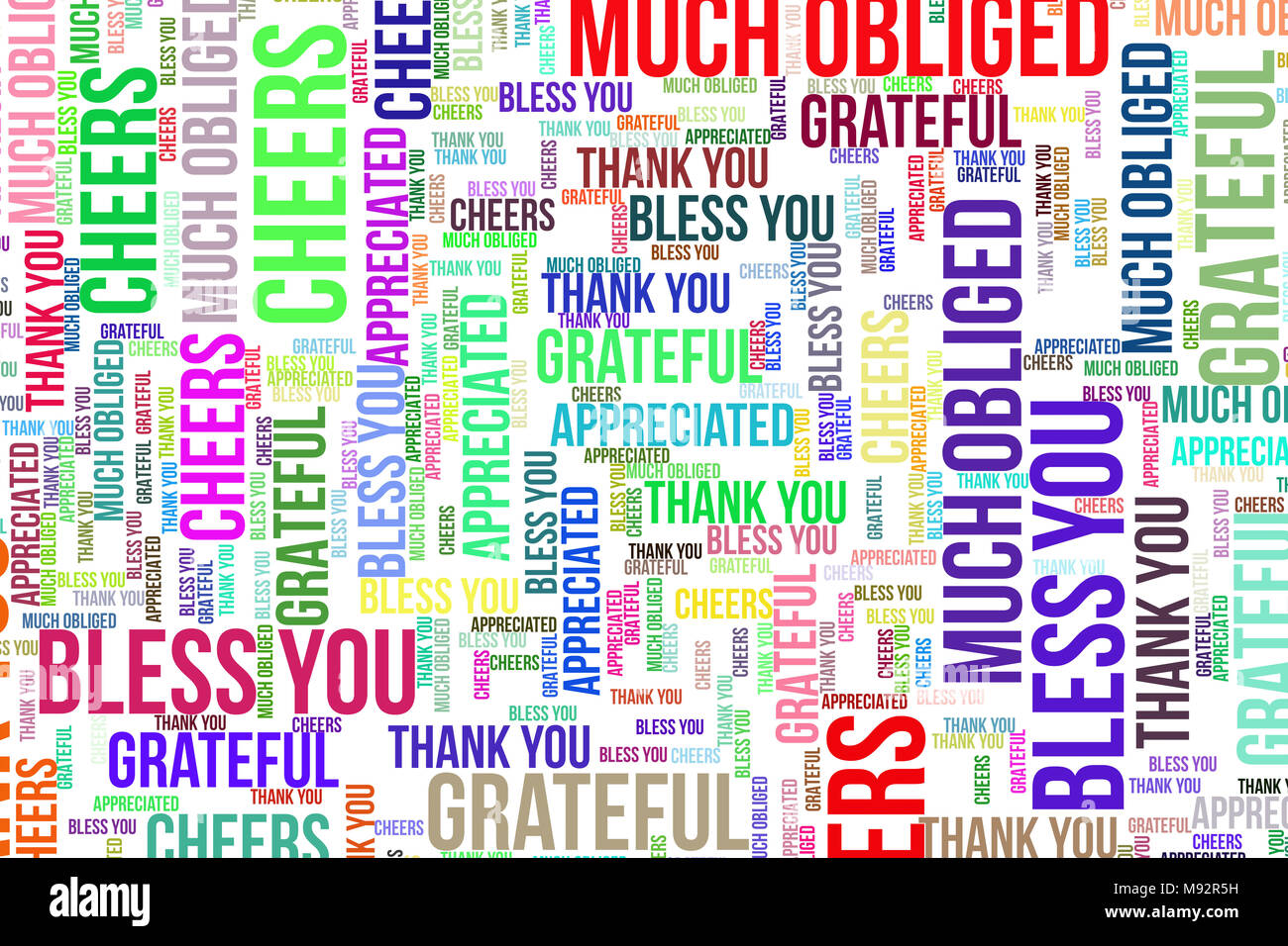 Thank You, word cloud for web page, graphic design, catalog, wallpaper