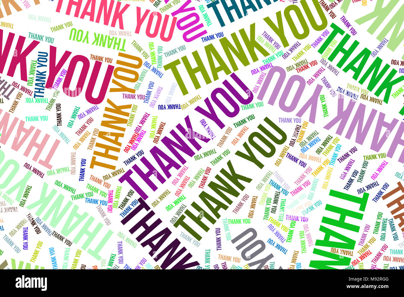 Thank You, Word Cloud For Web Page, Graphic Design, Catalog, Wallpaper 