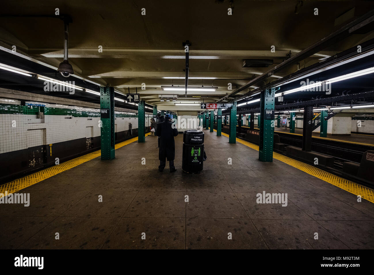 Platform on the NYC Subway is one of the oldest and most extensive ...