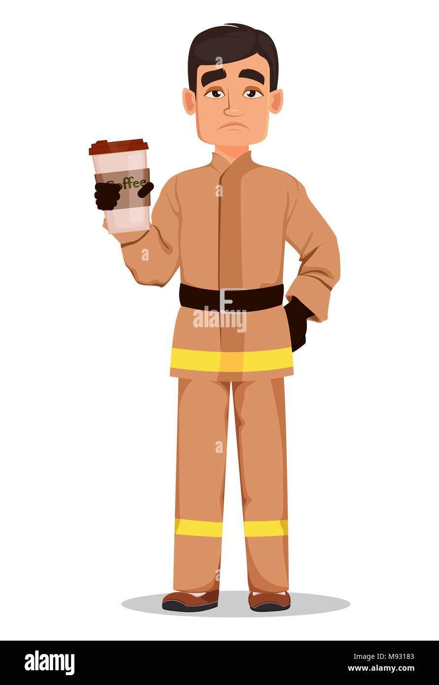Fireman cartoon hi-res stock photography and images - Alamy Fireman cartoon hi-res stock photography and images - Alamy