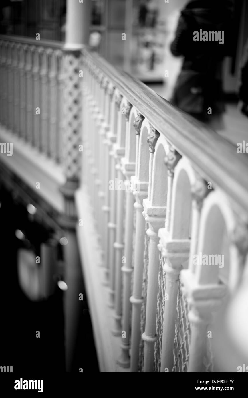 Villa staircase Black and White Stock Photos & Images - Alamy